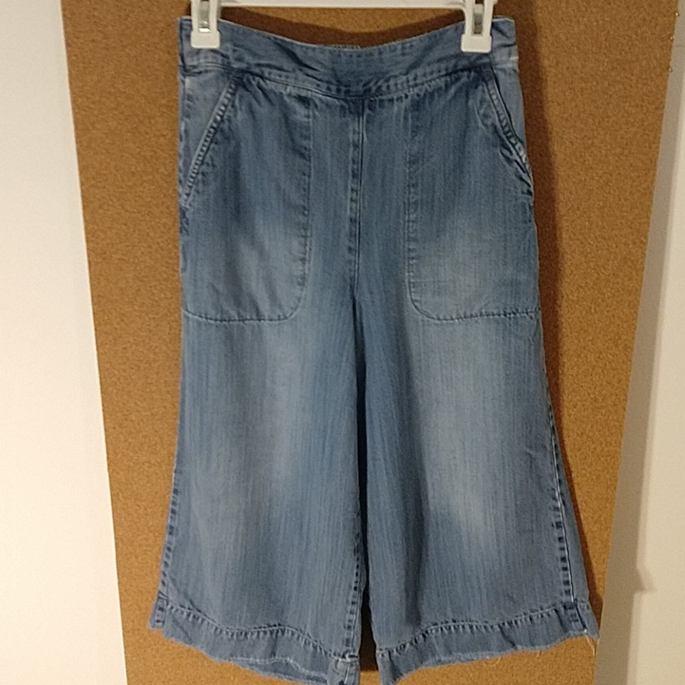 Splendid Culottes Tencel Chambray